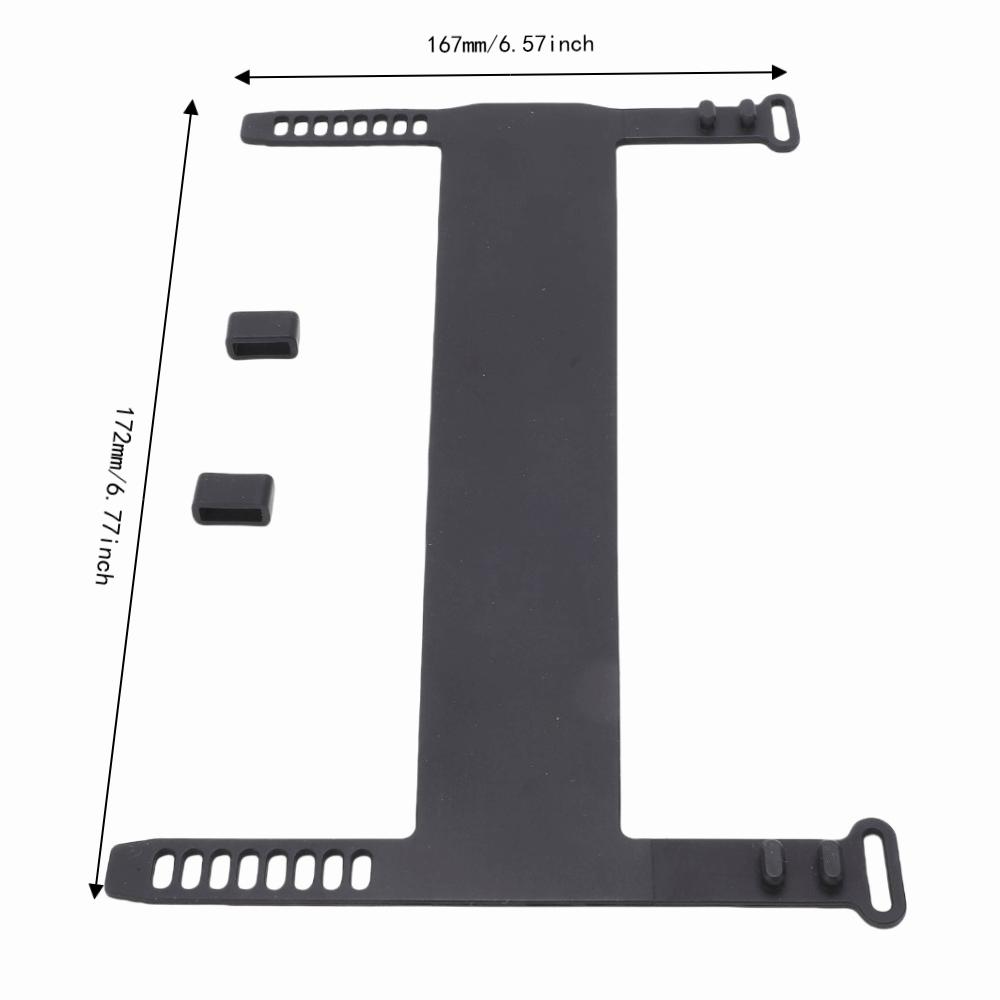 Silicone Bike Seat Post Mudguard Black Bike Dropper Post Mudguard  Cycling Equipment