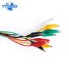 1Set/10pcs Alligator Clips Electrical Test Leads Clip 35mm 5 Colors X2pcs Double-ended Crocodile Power Clip Kit DIY