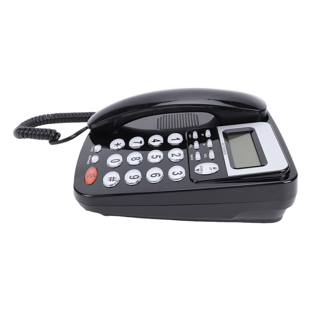 Corded Landline Telephone for Home Commercial Use with Caller ID Display Desk Phone