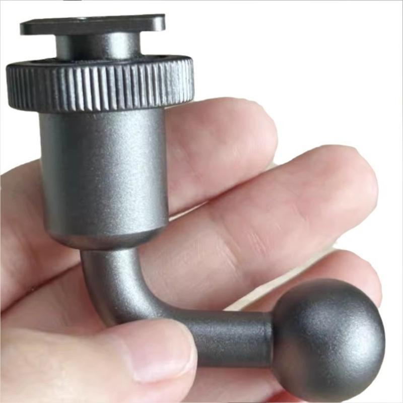 17mm Ball Head to Cold Shoe Adapter 1/4Inch Tripod Mount for Camera Phone Accessories Aluminum Alloy Construction