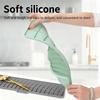 Kitchen Sink Splash Guard Sink Drain Pad Slope Diversion Drainage Pad Tableware Drying Drip Collector Sink Protection Pad