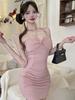 Sexy Low-Cut Nightclub Bodycon Dress for Women
