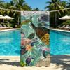 Ocean Turtle Cool Cute Towel For Outdoor Camping Beach Towel Super Absorbent Quick-Drying Summer Towel