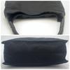 Prada Handbag Tote Shoulder Bag Tessuto Nylon Single Semi Shoulder Plastic Handle Arm Black