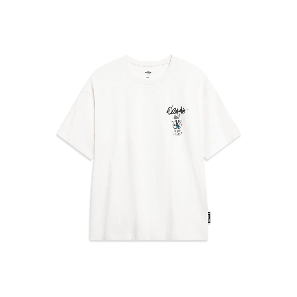 Li Ning x Disney T Shirt Unisex Ivory AHST311-5