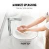 Modern Ceramic Vessel Sink 23.3" x 14.2" Bathroom Vanity Bowl Countertop