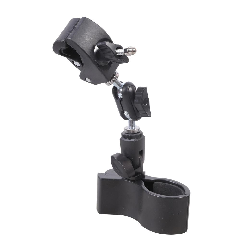 Portable Easy Installation Desktop Clamp with Anti Slip Rubber Pad for Secure Grip on Fan Light Microphones and More