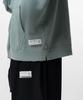 Sound Of Sunrise Sun Faded Like Zip-Up Hoodie Light Green
