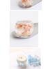 Clear Glass Rotating Candle Holder and Aromatherapy Egg Cup