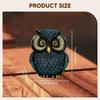 Owl Statue Animal Figurine Collectible Decoration Adorable Ornament Sculpture for Living