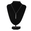Stress Anxiety Relief Breathing Necklace Stainless Steel Meditation Whistle Necklace for Men Women