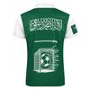 Men’s Casual Loose Fit Polo Shirt with Letter Print Zip Collar Short Sleeve Comfortable Breathable Top for Everyday Wear