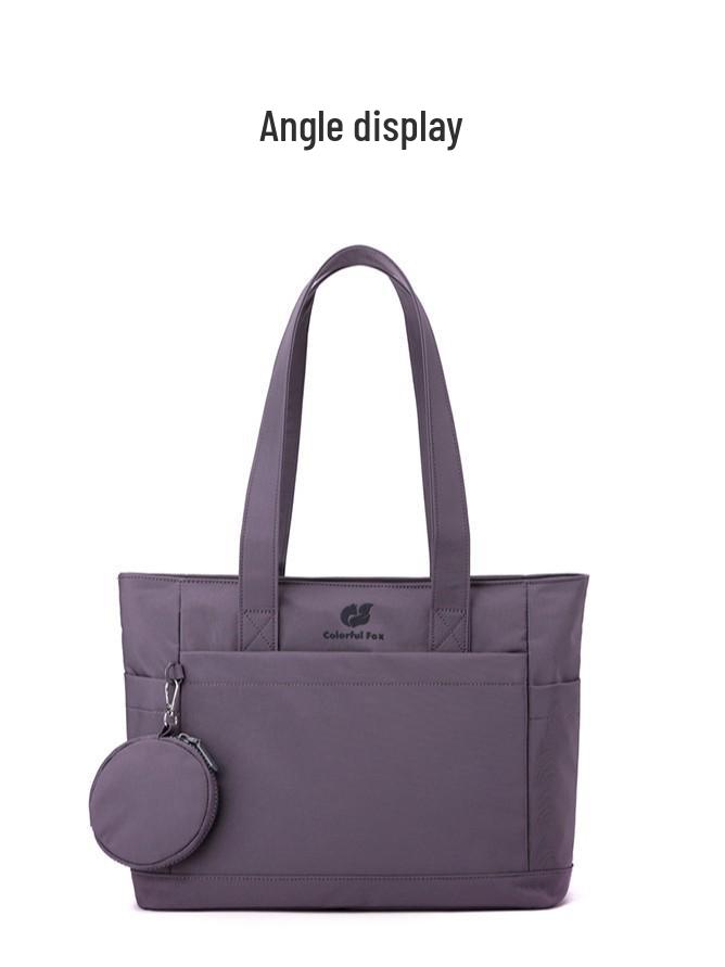 Japanese-Style Lightweight Casual Tote: Versatile Single Shoulder and Handheld Bag for Everyday Use