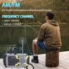 Hand Cranked Radio with LED Flashlight for Emergency AM FM Alert Portable Weather Radio 2000mAh Power Supply for Camping