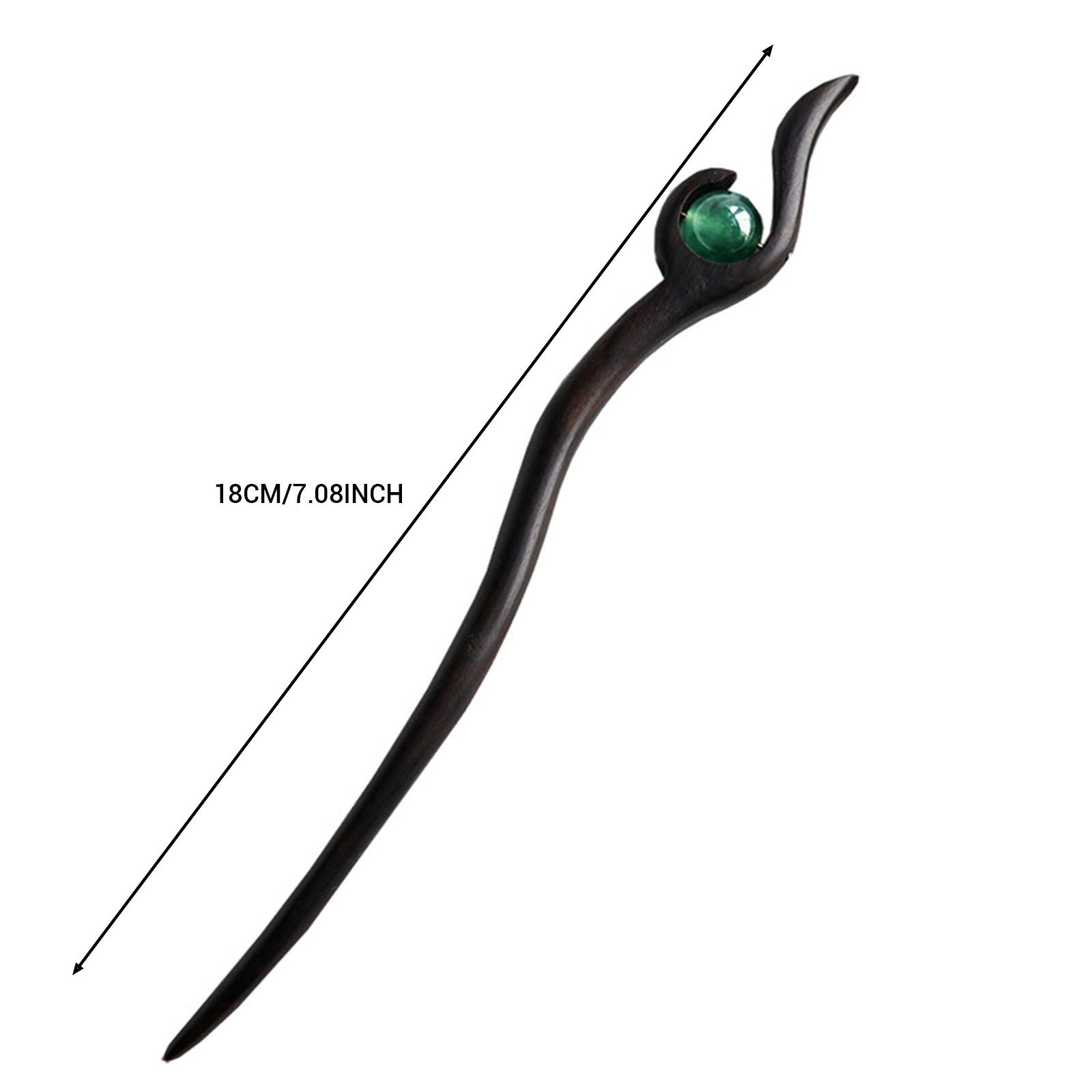 

Деревянные палочки для волос Винтажная заколка в китайском стиле Головной убор Палочка для длинных прямых волос для женщин девушек DIY Парикмахерский салон