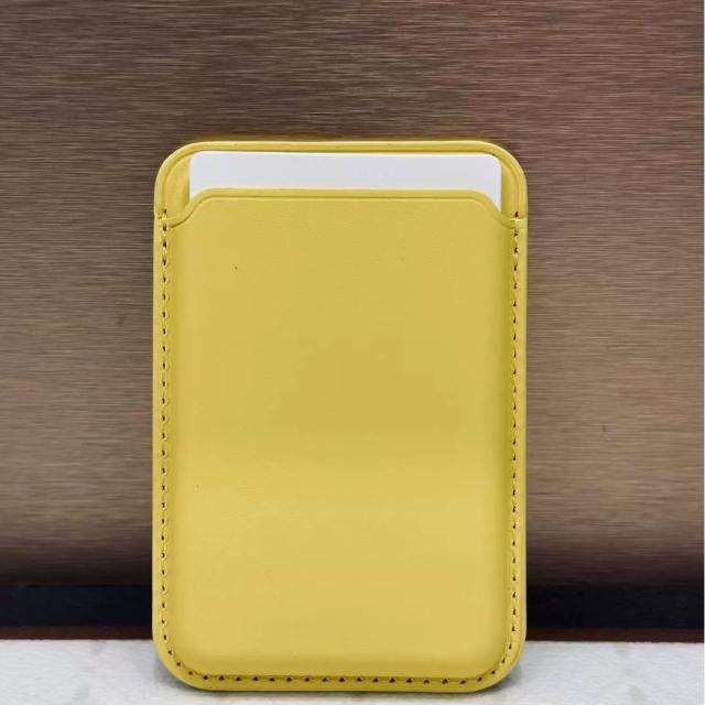 PU Custom Logo Color Magnet Magnetic TPU Case for iPhone 14 15 16 Pro Max Strong Magnetic Phone Wallet ID Credit Card Holder