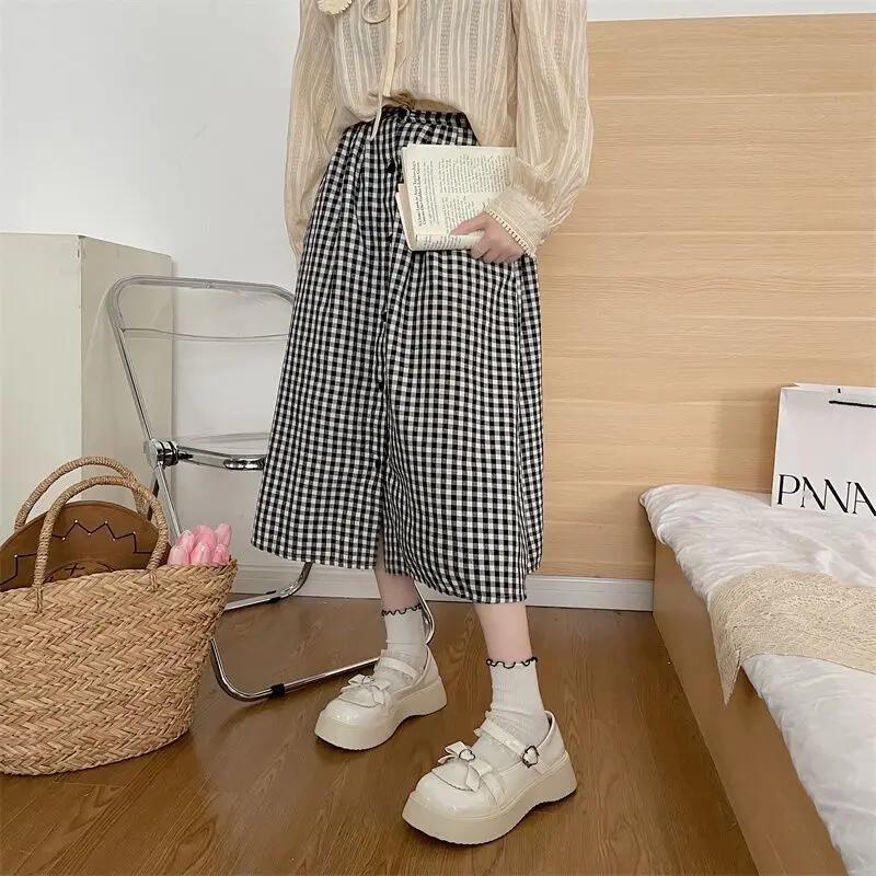 Gothic Kawaii Japanese Style Lolita Platform Round Toe with Medium Heels Bow Mary Jane Shoes for Women Woman Pumps Cute Lastest