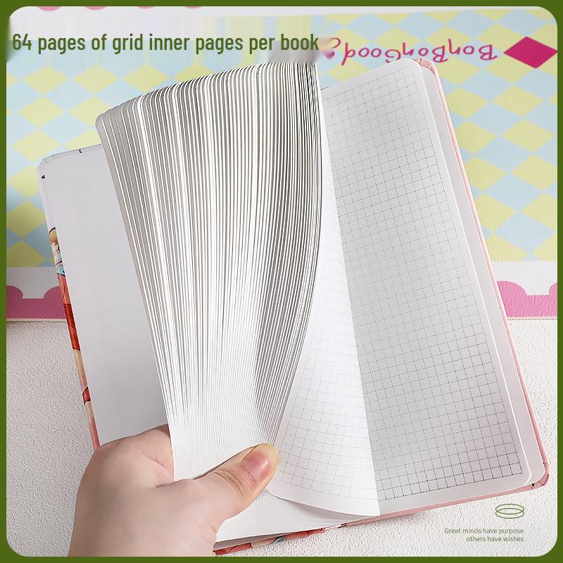 Free Shipping: High-Value Cartoon Student Planner & Grid Journal Diary