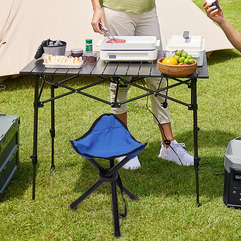 Outdoor Leisure Portable Folding Chair Three-Legged Stool Camping Travel Picnic Outdoor Activities Fishing Accessories