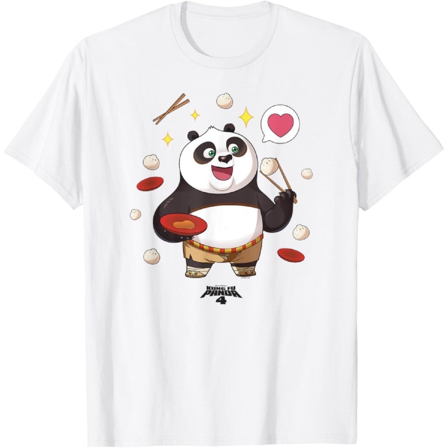 

4 Kawaii Po T-Shirt XXXXXL білий