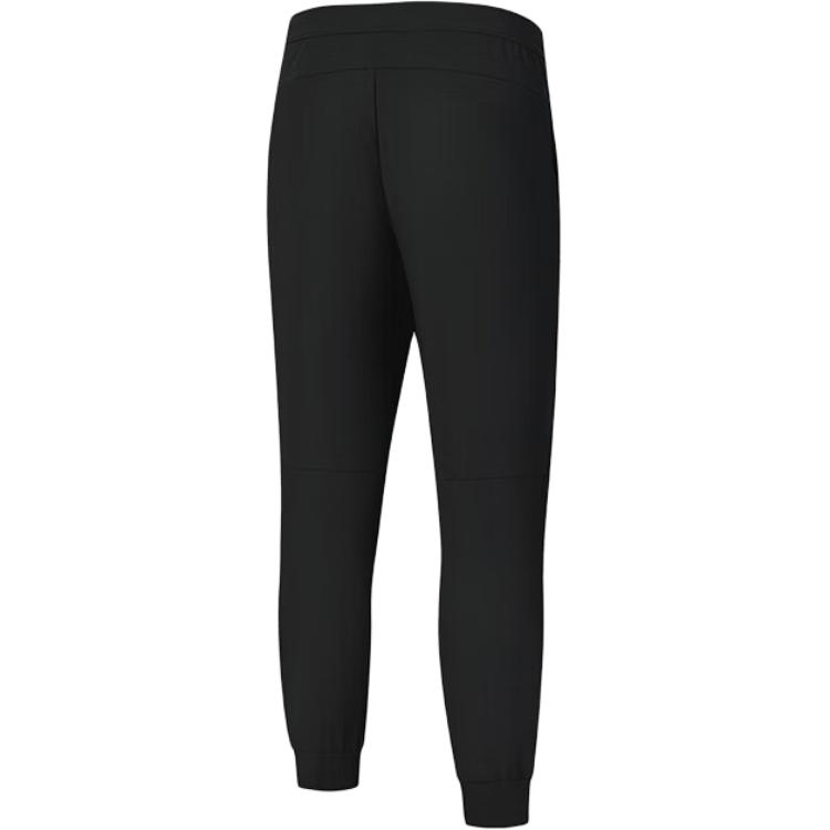 Fila Fitness Series Solid Color Simple Knit Sports Pants Men Bottoms Black A11M441602F-BK