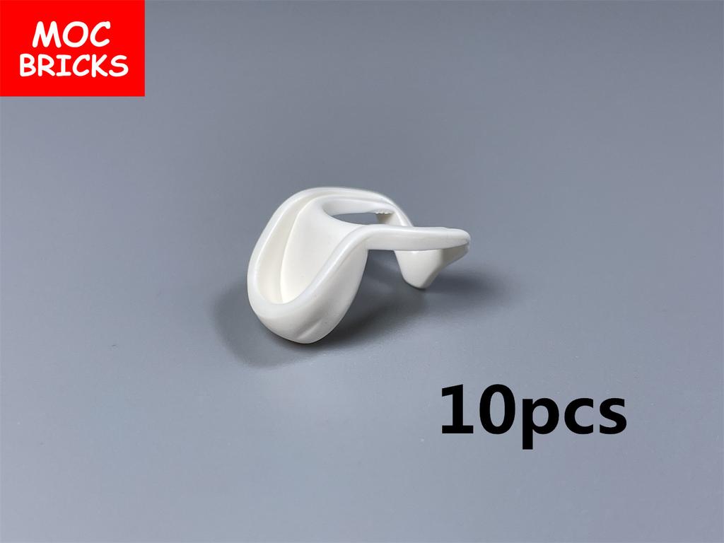 Peças MOC Cabeça Capuz Capacete Abaixado Figura 4cm Corpo Acessório de Roupa 30381 15428 blocos de construção brinquedos presentes para crianças