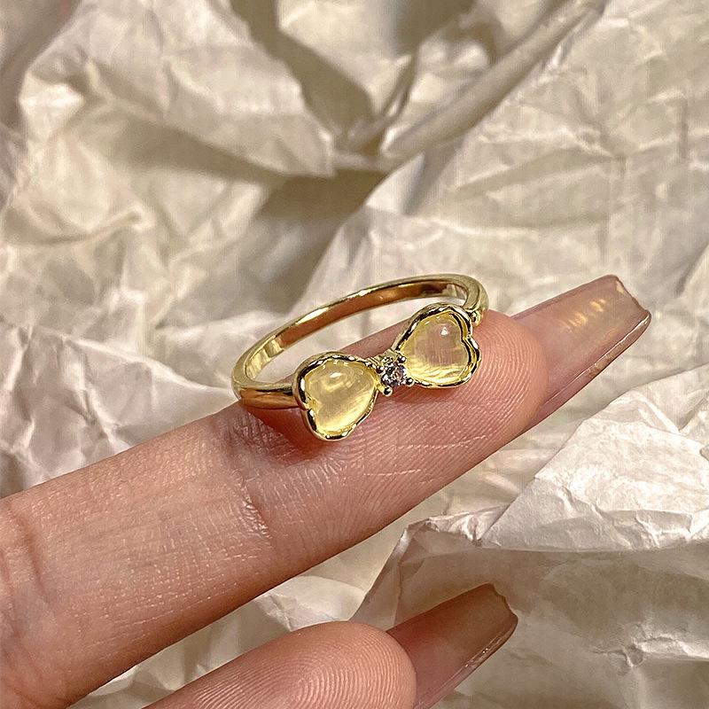 Bague ouverte polyvalente style coréen: Tempérament Élégant, Design de Personnalité Simple pour Femmes et Couples