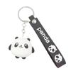 Sichuan Panda Bamboo Keychain Ornament: Cute Chengdu Zoo-Inspired Small Gift