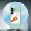 Cute Animal Cat Dog Art For Samsung Galaxy S23 S24 S25 Ultra S22 Plus S21 Black Soft Case Waterproof Soft Case