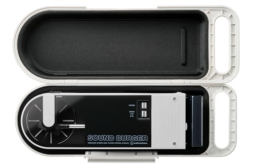 Audio-Technica Sound Burger AT-SBC1 WH Hard Case, Storage Bag, Protective Case, Carrying Case, White