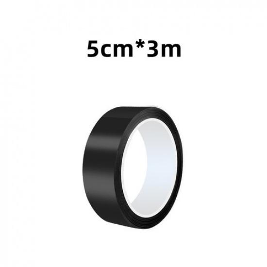 Glossy Black Car Surface Fix Tape Universal For Body Door Step Miffor Rear Trunk