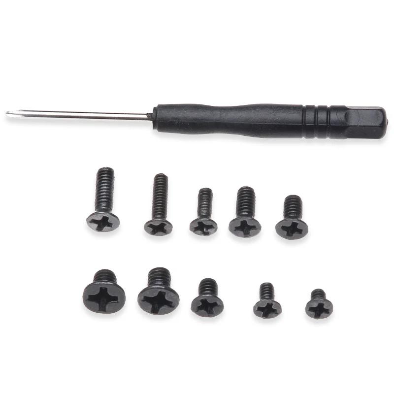 500 Stück M2 M2.5 M3 Schrauben Senkkopf Kreuzschlitz Maschinenschrauben Laptop Notebook Schrauben Set Kit Computer Laptop Kleine Schwarze Schrauben