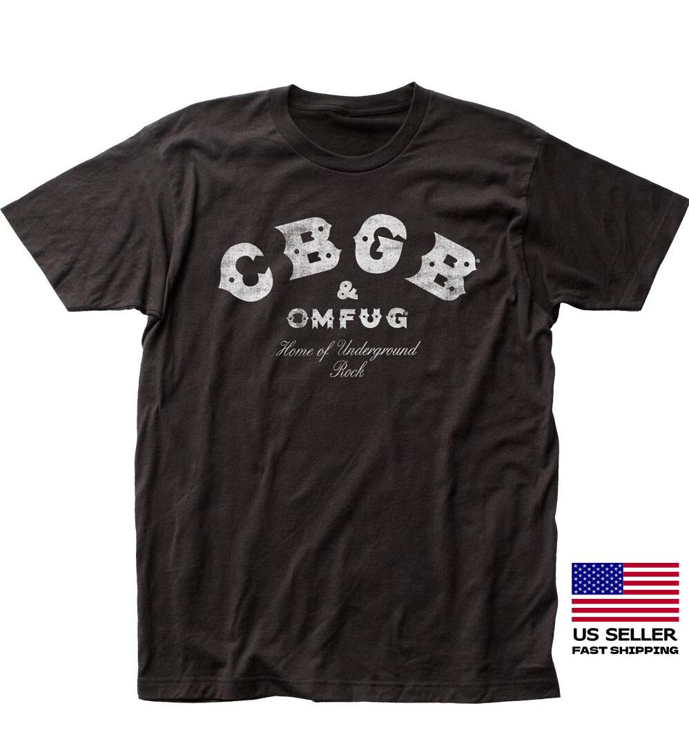 CBGB Панк-рок Нью-Йорк The Ramones Все размеры Быстрая доставка Унисекс Футболка XXXL