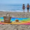 Bohemia Beach Blanket Sandproof Waterproof Beach Mat Quick-dry Outdoor Holiday Picnic Blanket for Travel Hiking Sports