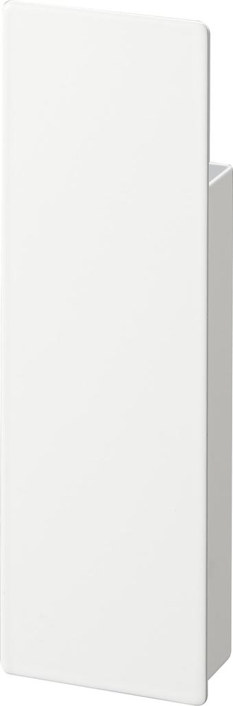 Yamazaki Jitsugyo Hidden Magnet Cutter Holder White x x H17cm Tower Floating Storage Hidden Storage Pen Holder Magnetic Pocket 1933 W5.2 D3.5