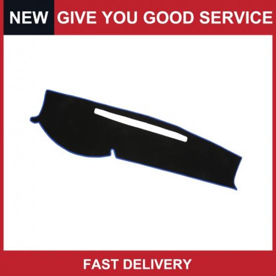 

Dashboard Cover Mat for Toyota Tacoma 2005-2015 Sun Protector Black Blue