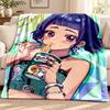 Kpop demon hunters blanket Flannel Blanket Soft Cozy Plush Throw for Sofa Bed Lightweight Home Decoration Outdoor camping