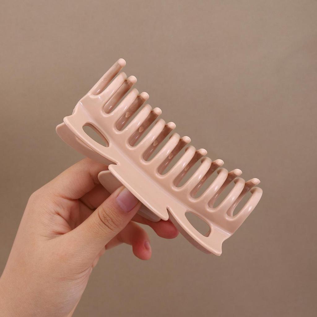 2025 Neue Silikon-Haarklammer Hai für Frauen - High-End-Stil, Koreanisch inspiriert, Design mit großem Volumen.