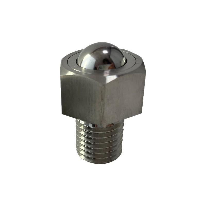 Heavy Duty Universal Steel Ball Roller Conveyor Wheel with Screw