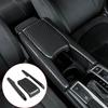 Fit For Honda 2016-2020 Civic 10th Gen Sedan Central Armrest Box Protective Cover Real Carbon Fiber Decoration Car Accessories