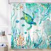 Colorful tree flower shower curtain fabric bathroom decoration with 12 hooks 180x 180cm bathtub shower curtain
