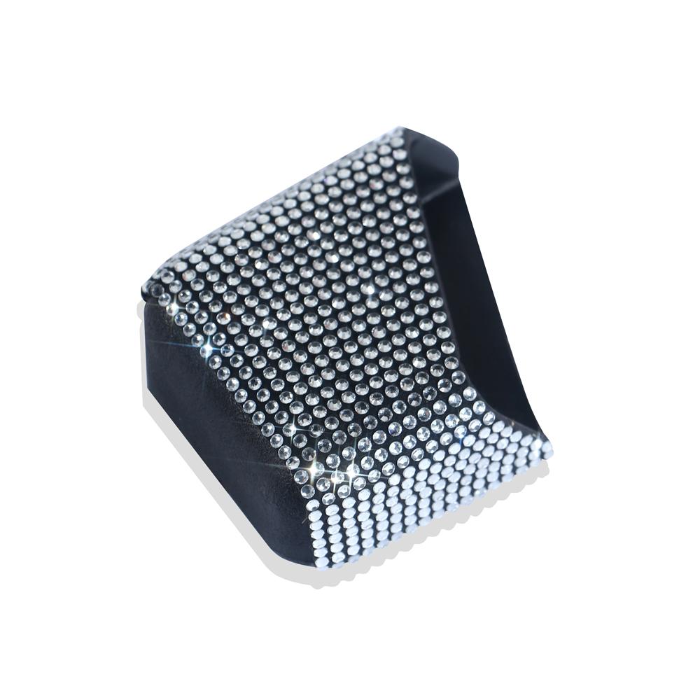 New Luxury Crystal Car Storage Bag Hanging Glasses Phone Holder Storage Organizer Decor Bling Car Accessories Interior for Woman