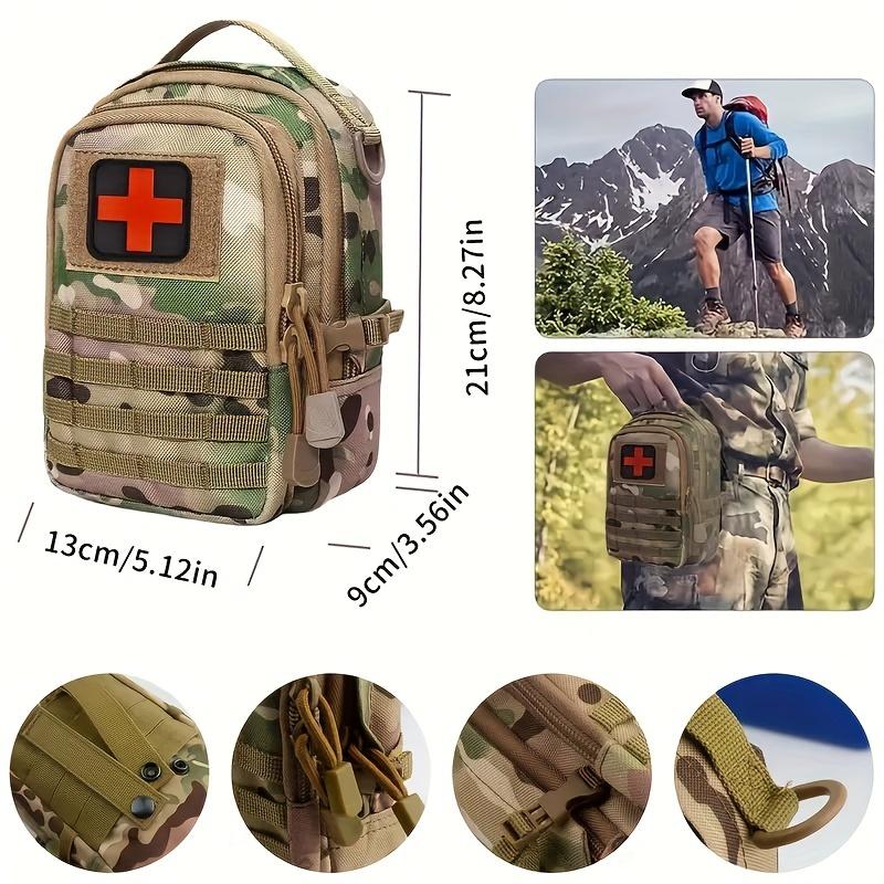 120-teiliges Notfall-Überlebens-Erste-Hilfe-Set mit Tourniquet, Schiene, Molle IFAK EMT für Outdoor-Reisen, Zuhause, Camping, Wandern