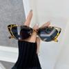 Designer Brand Cat Eye Sunglasses Women Men Casual Small Frame Sun Glasses Female Mirror Colors Luxurious Fashion
