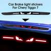 Bildekal Tillbehör Bakljus Bromsljus Lampa Skydd Kolfiberöverdrag Styling Med Original För Chery Tiggo 7