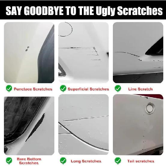 Car Touch Up Paint(Classic Silver Metallic(1F7(Include 2UF))) for Toyota, Car Paint Scratch Repair Kit, Quick & Easy Solution to