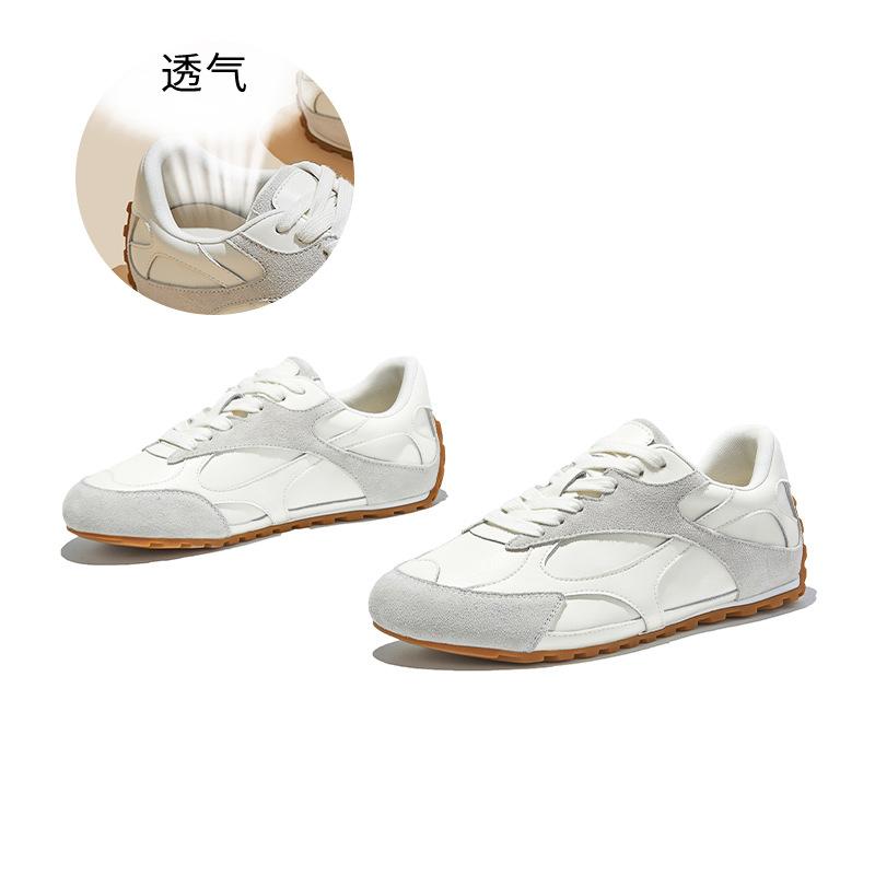 Wula Grass Pigskin Insole Genuine Leather Women's Autumn New Shoes Women's Shoes Commuter Casual Sports Shoes