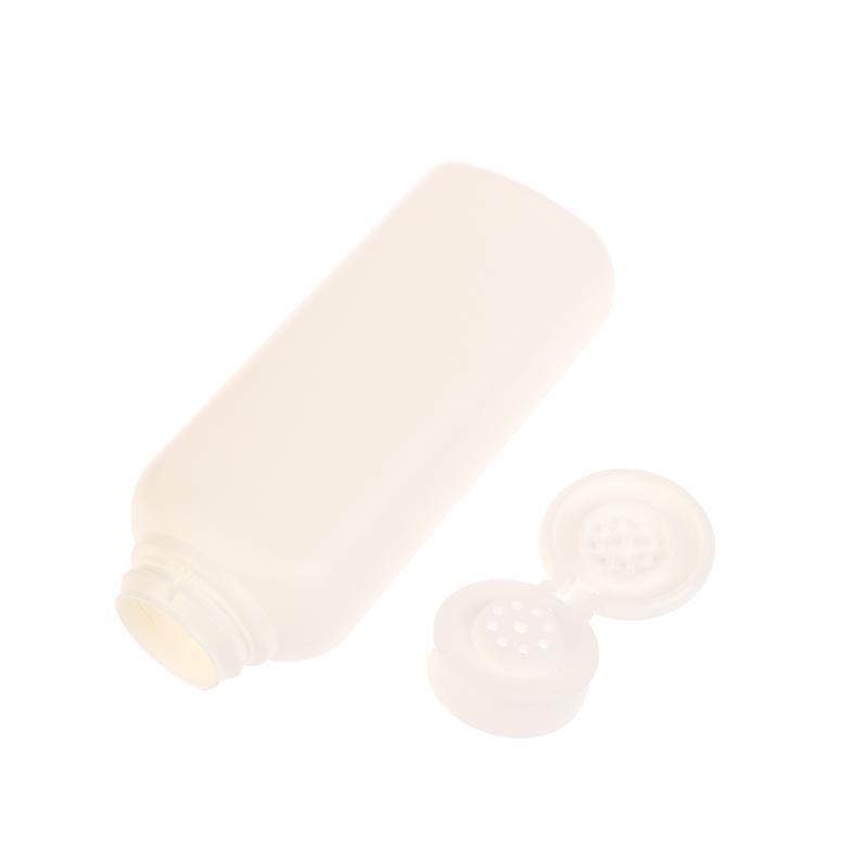 

150G Talcum Powder Bottle Refillable Cosmetic Powder Dispenser Pe Plastic Powder Container Empty Pots Bottles 150ml