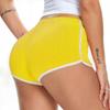 Women's Sports Shorts Comfortable Shorts Yellow M