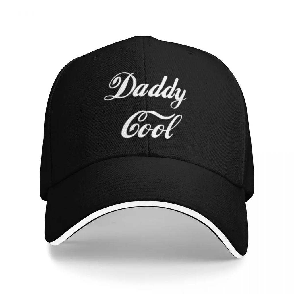 Daddy Cool Happy Fathers Day Baseball Cap Sports Cap Snap Back Hat Womens Golf Clothing Unisexs